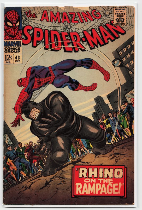 Amazing Spider-Man #43 (1966) *KEY* 1st Mary Jane Watson