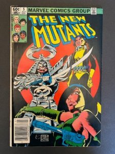 The New Mutants #5 (1983) - VF/NM