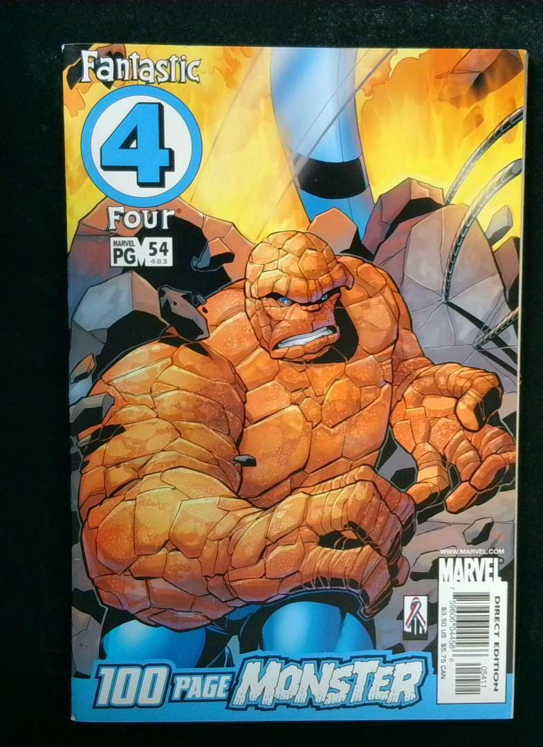 Fantastic Four #54, NM- 1st Appearance of Valeria, Marvel, 2002