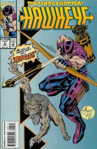 Hawkeye #4 Marvel Comics April Apr 1994 (VF)