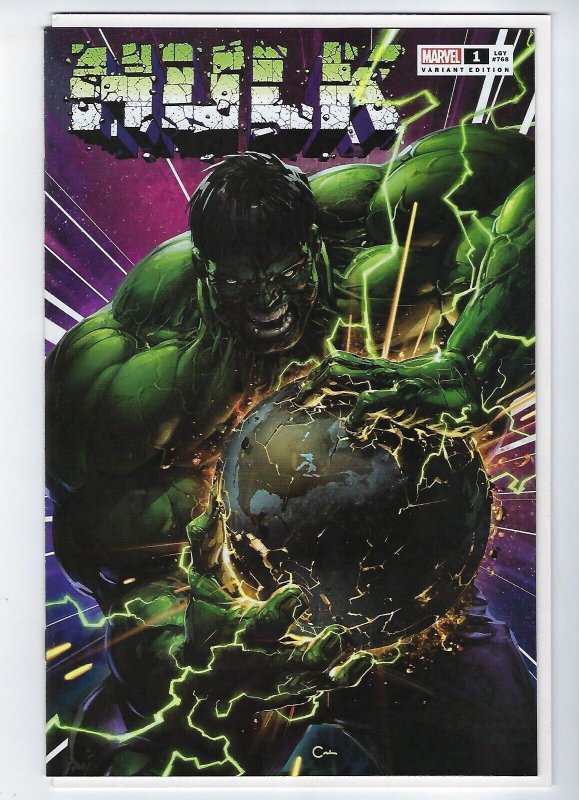 Hulk #1 (2022) Clayton Crain Black Flag Trade Dress Exclusive {NM-}