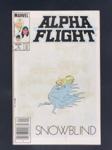 Alpha Flight #6 Newsstand Edition (1984)