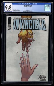 Invincible #110 CGC NM/M 9.8 White Pages