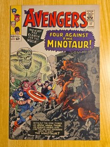The Avengers #17  (1965) Ungraded  VG-VF Range