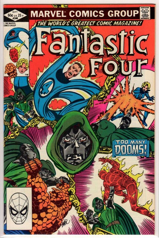Fantastic Four #246 Direct Edition (1982) 9.0 VF/NM