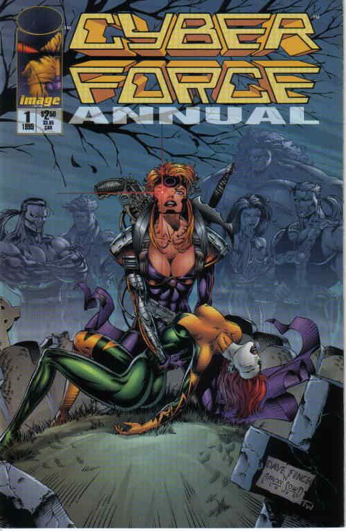 Cyberforce (Vol. 2) Annual #1 VF/NM Image - save on shipping - details inside