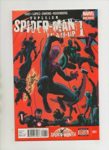 Superior Spider-Man Team-Up #1 - Paolo Rivera Avengers Cover - (Grade 9.2) 2013