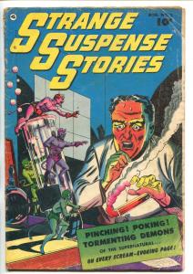 STRANGE SUSPENSE STORIES #2-1952-FAWCETT-HORROR-DEMONS-WEIRD MENACE-vg minus