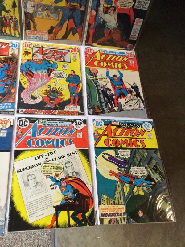 Action Comics 405 407-410 416 420 423 425 428-432 435 438 439 447 449 + More A7