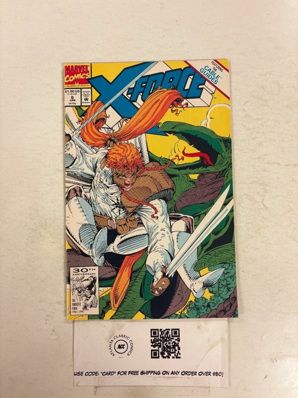 X-Force #6 NM Marvel Comic Books Cannonball Boom-Boom Sunspot Cable 15 HH108