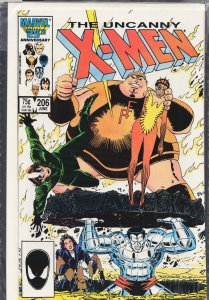 The Uncanny X-Men #211 Direct Edition (1986) X-Men [Key Issue]