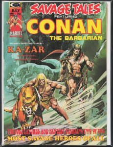 Savage Tales #5 (1974) Conan
