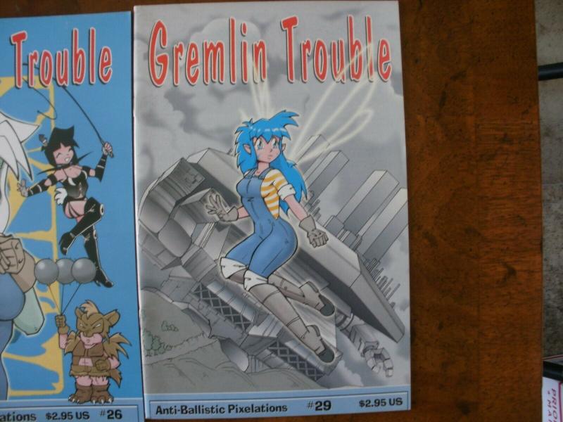 11 ABP GREMLIN TROUBLE Comic Book: #1 5 10 17 18 19 21 22 23 26 29            