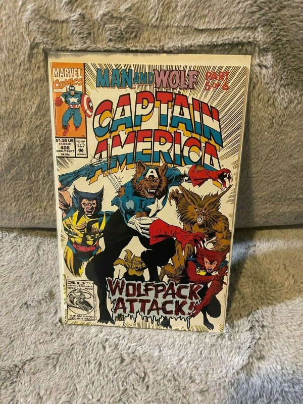 Captain America 406 Marvel Comics 