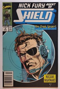 Nick Fury, Agent of S.H.I.E.L.D. #9 (Mar 1990, Marvel) FN/VF  