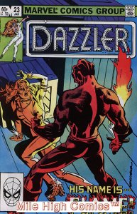 DAZZLER (1981 Series) #23 Near Mint Comics Book