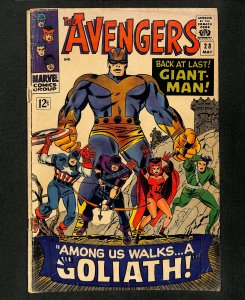 Avengers #28 1st Appearance Collector! Giant-Man Becomes Goliath!