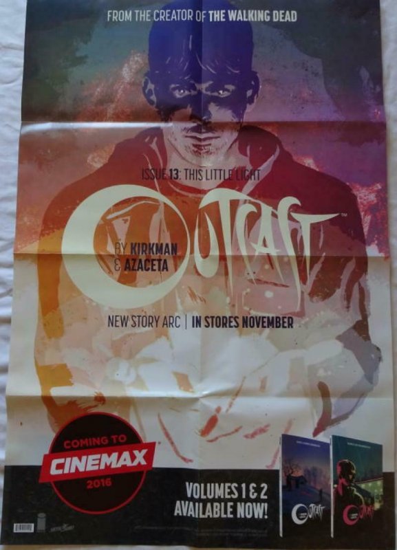 OUTCAST Promo poster, 24 x 36, 2015, IMAGE, FLASH Unused more in our store  021