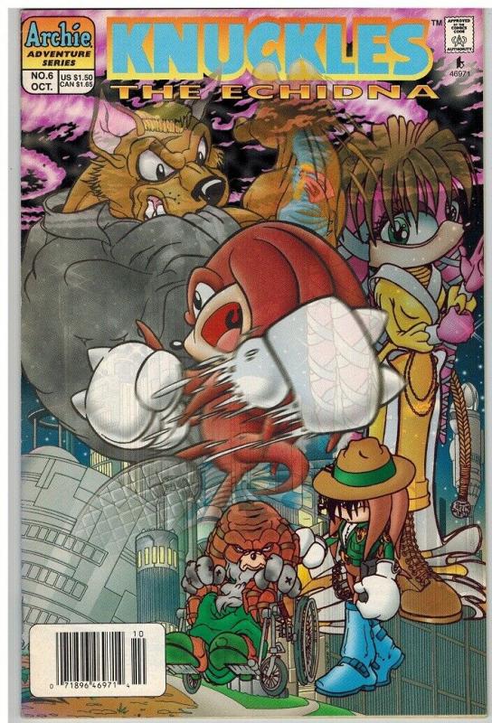 KNUCKLES (1997 ARCHIE) 6 F-VF Oct. 1997