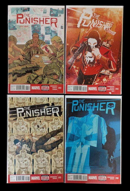 The Punisher #1-20 Run Set 2014 Complete Nathan Edmondson Secret Wars Marvel Now