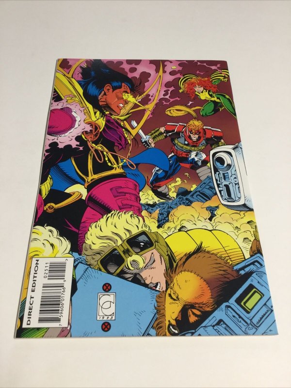 X-Force 25 Nm Near Mint Cable Hologram Fatal Attractions Marvel Comics