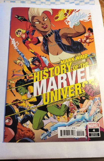 History of the Marvel Universe #4 Variant Cover (2019) abc