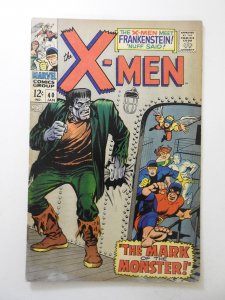 The X-Men #40 (1968) VG- Condition moisture damage, rust bottom staple