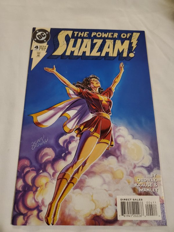 Power of Shazam 4 Near Mint- Cover by Jerry Ordway