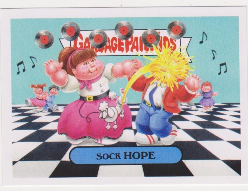 2016 Garbage Pail Kids As American as Apple Pie Sticker #22b- Sock Hope