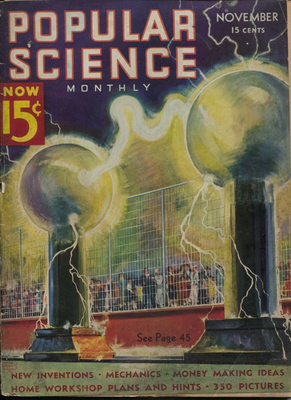 Popular Science 11/1936-Edgar F Wittmark-Popeye-pulp fun-movie stunts-G