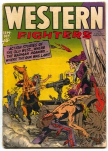 Western Fighters Vol 4 #4 1952-Golden Age Comic G/VG