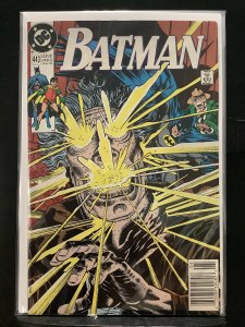 Batman #443 Newsstand Edition (1990)
