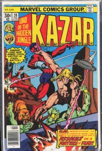 Ka-Zar #20 (1977) Ka-Zar