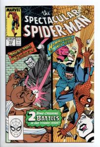Spectacular Spider-Man #153 - Tombstone / Hammerhead (Marvel, 1989) - NM