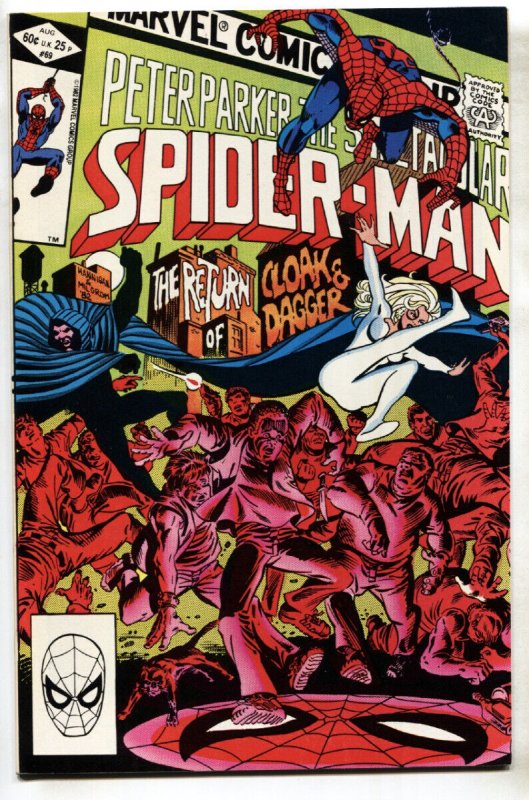 Spectacular Spider-Man #69 1982-  MARVEL Cloak and Dagger comic book