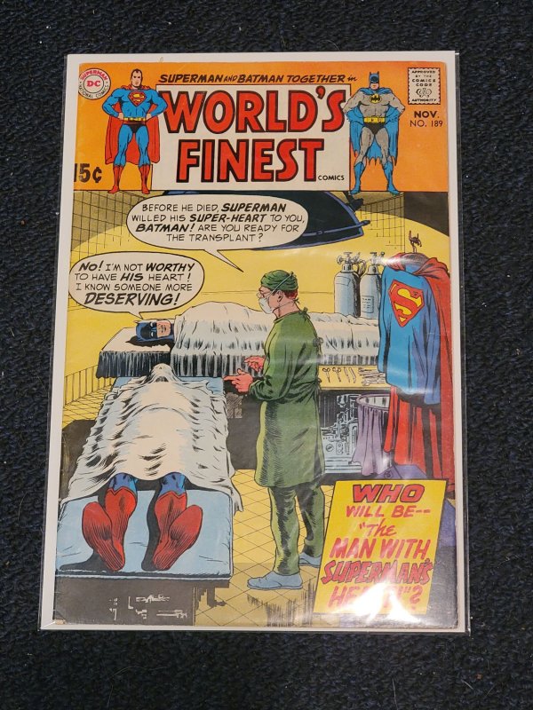 World's Finest Comics #189 (1969) Free Shipping