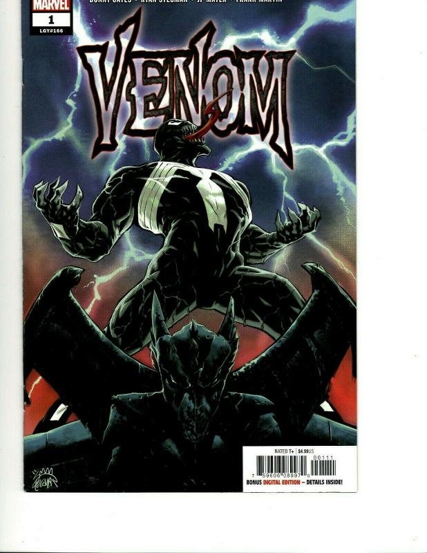 Lot of 10 Marvel Comics Venom # 1 2 3 4 5 Unworth Thor # 1 2 3 4 5  WB2