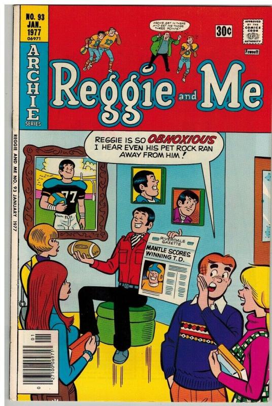 REGGIE & ME (1966-1980) 93 VF-NM Jan. 1977