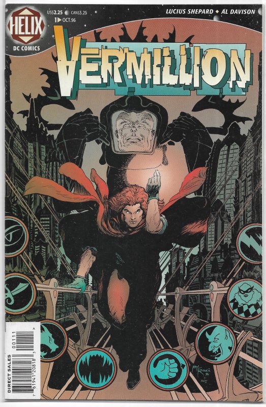 Vermillion (Helix) # 1 FN (Starlight Drive 1) Shephard/Davison, Kaluta cover