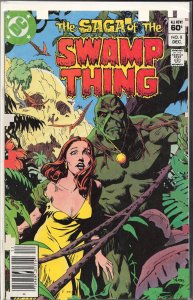 The Saga of Swamp Thing #8 (1982) Swamp Thing
