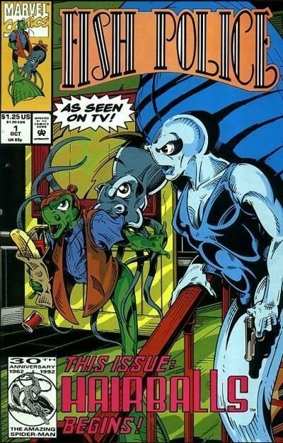 Fish Police #1 - Marvel Comics - October 1992