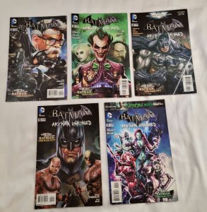 Batman Arkham Unhinged Lot (2,3,4,5,7) DC Comics, Video Game, 2012