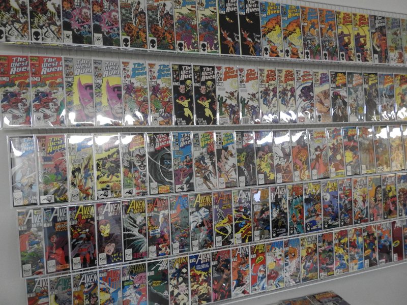 West Coast Avengers 1-101 missing #s 94 and 99 W/ Annuals and Duplicates! Avg VF