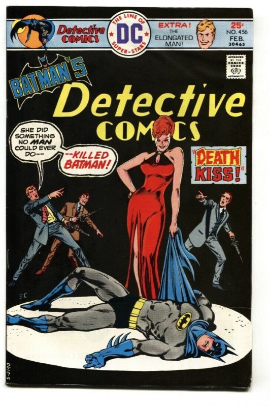 DETECTIVE COMICS #456 1976 BATMAN comic book- FN/VF