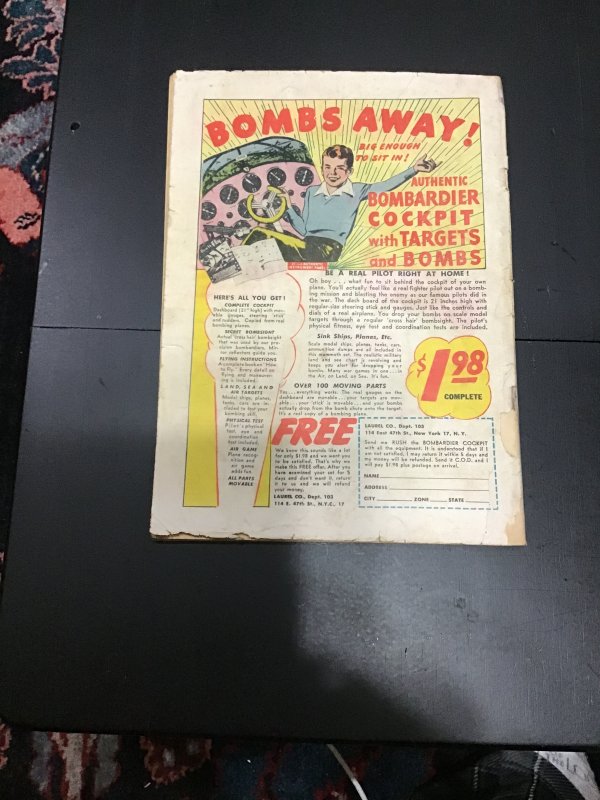 True Comics #48 PFC Desmond conscientious objector! Jean Lafitte Paul Robeson VG