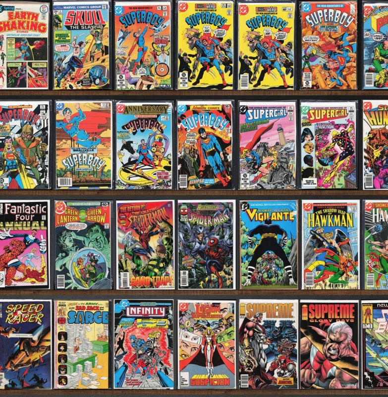 Huge Lot 140+ Comics with Superman, Green Lantern & More!