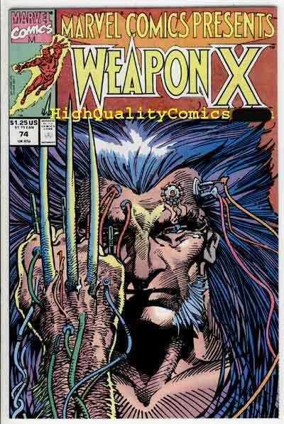 MARVEL COMICS PRESENTS #74, NM+, Wolverine, Barry Smith, more MCP in store