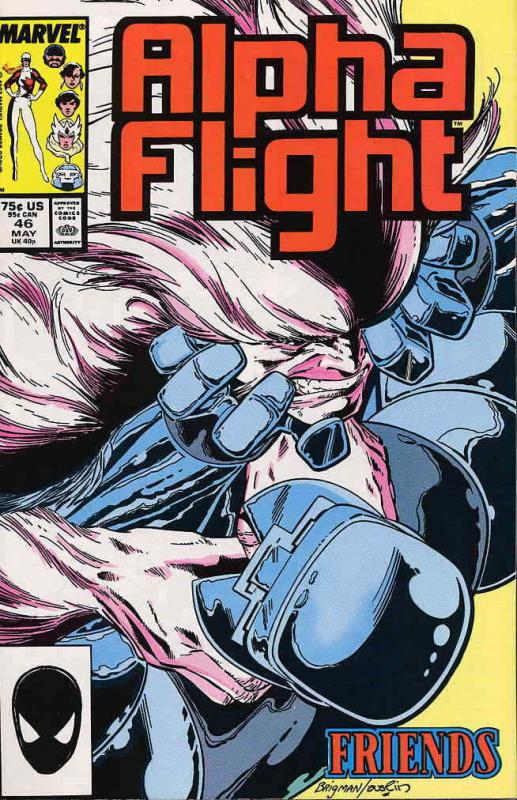 Alpha Flight (1st Series) #46 VF/NM; Marvel | save on shipping - details inside