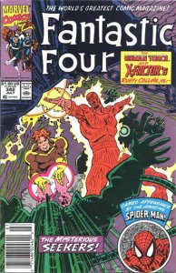 Fantastic Four (Vol. 1) #342 (Newsstand) FN ; Marvel | Spider-Man