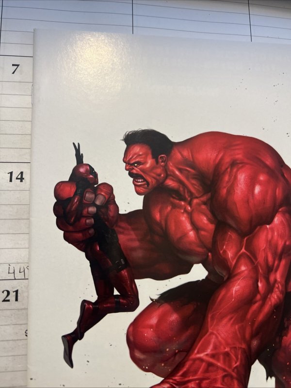 Immortal Hulk # 21  Virgin Variant , Inhyuk Lee !! Deadpool !!